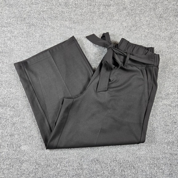 Jones & Co. Pants - Joes & CO. Wide Leg Tie Waist Pants Womens L Black  Stretch Trousers